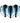 Airwing Gerwyn Price Moulded Black & Blue Standard