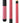 Rage Dark Fuchsia Checker Flag Cue with Black Linen Wrap