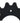 Black plastic bridge head