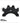 Black plastic bridge head