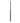 Dufferin Onyx Silver Cue with Linen Wrap