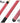 Rage Dark Fuchsia Checker Flag Cue with Black Linen Wrap